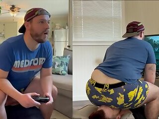 Gaming human-chair (Warning: Contains farting in some scenes)